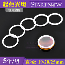 Focus lens reflection lens gasket O ring plastic soft ring CO2 laser cutting machine engraving machine