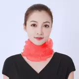 Кружевной шарф-платок, тонкий шарф, летняя вуаль, с защитой шеи, защита от солнца