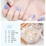 Nail Trang sức Shell Stone Shell Piece Nail Sticker Stone Pearl Màu Nail Ba Lan Phù hợp với F5 Set Tool đèn làm nail