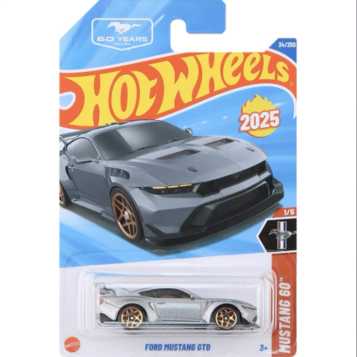 Hot Wheels Ford Mustang Ford Mustang Gtd Alloy Car Model