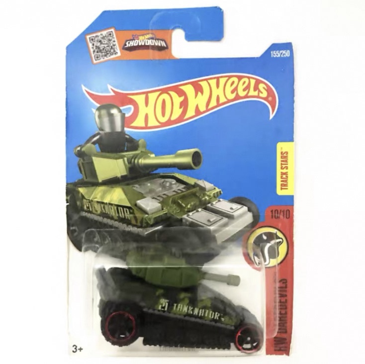 Hot Wheels Tank Tanknator 1:64 Alloy Car Model