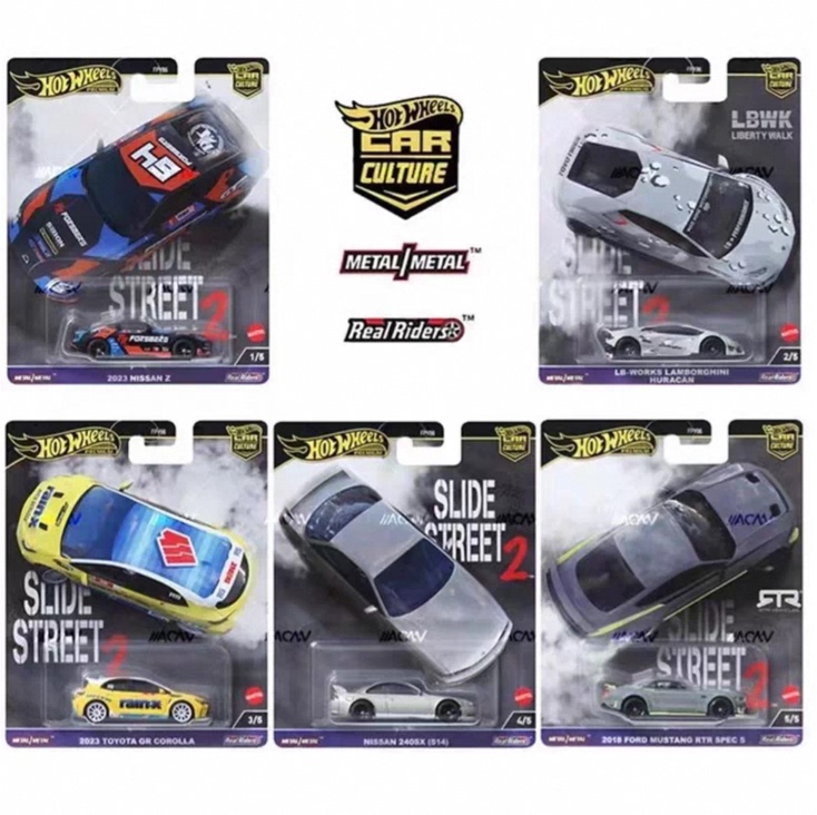 Hot Wheels Gold Label Street Drift 2 Series 1:64 Alloy Car Model