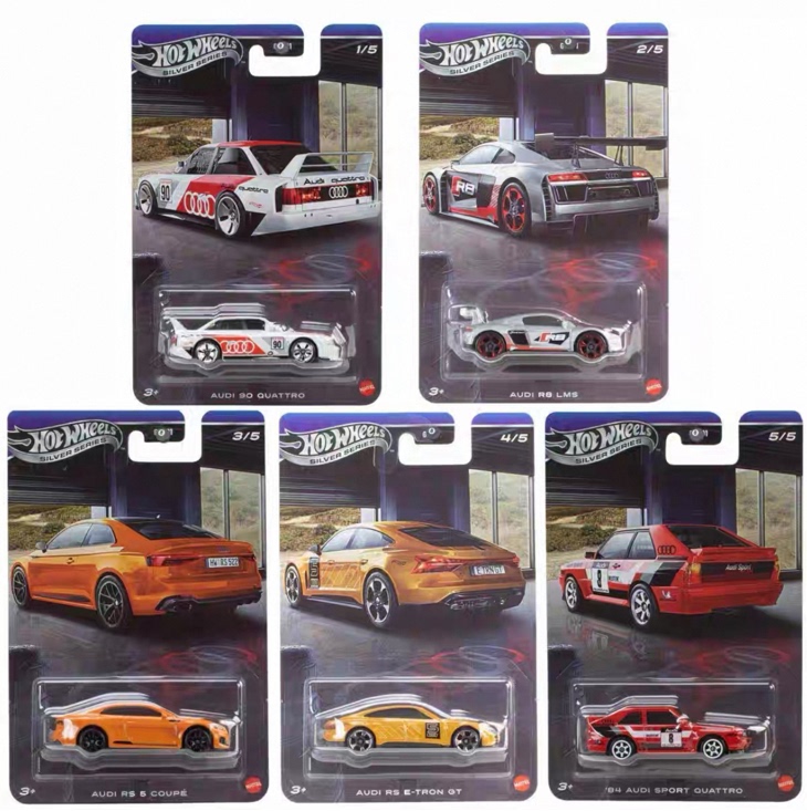 Hot Wheels Gao Pu Audi Set 1:64 Alloy Car Model Hot Wheels Gao Pu Audi Set 1:64 Alloy Car Model