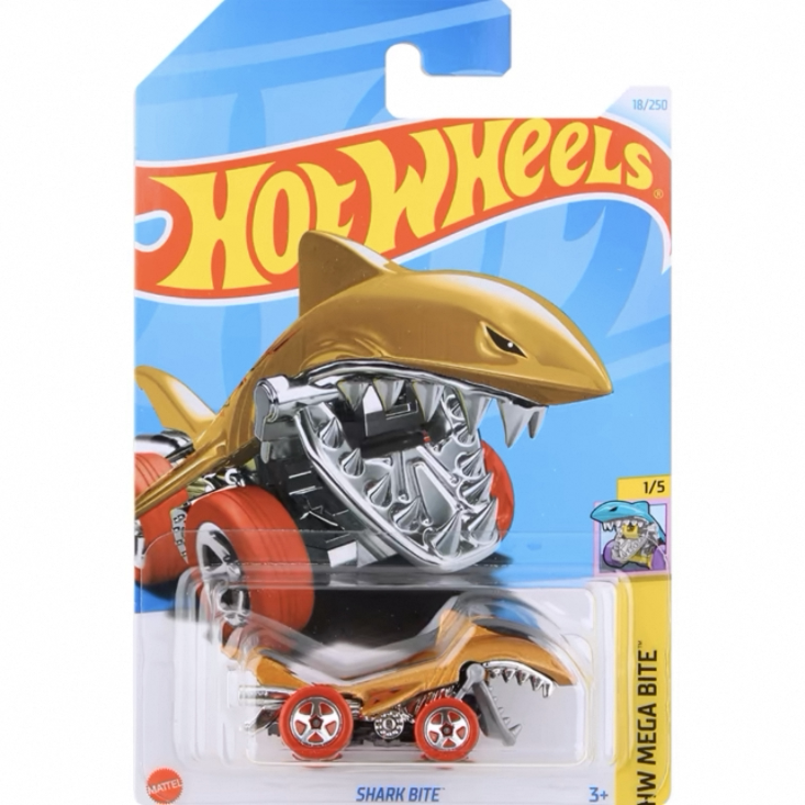 Hot Wheels Shark Bite 1:64 Alloy Car Model