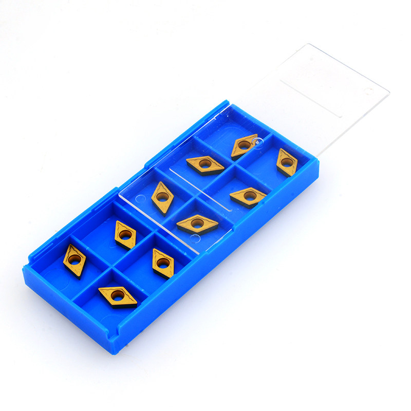 DCMT070204 inner hole car blade special processing for steel parts 40Cr Q235 No. 45 steel forging processing