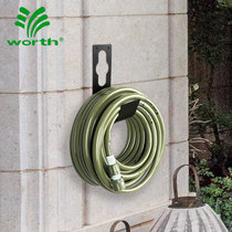 Worsch worth gardening water pipe storage rack household car wash hose adhesive hook iron hanging wall pipe bracket