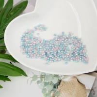 Светло-зеленый, розовый, 4mm, широкая цветовая палитра