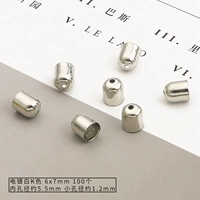 Белый k цвет 6x7mm100 кусочков