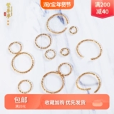 Серьги с косичкой ручной работы, DIY