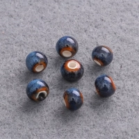 Цветочная глазурь сапфир синий 6мм 20 шт./упак.