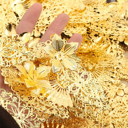 Китайская шпилька, пищевая добавка с железом, набор материалов ручной работы, тиара, аксессуар для волос с аксессуарами, DIY