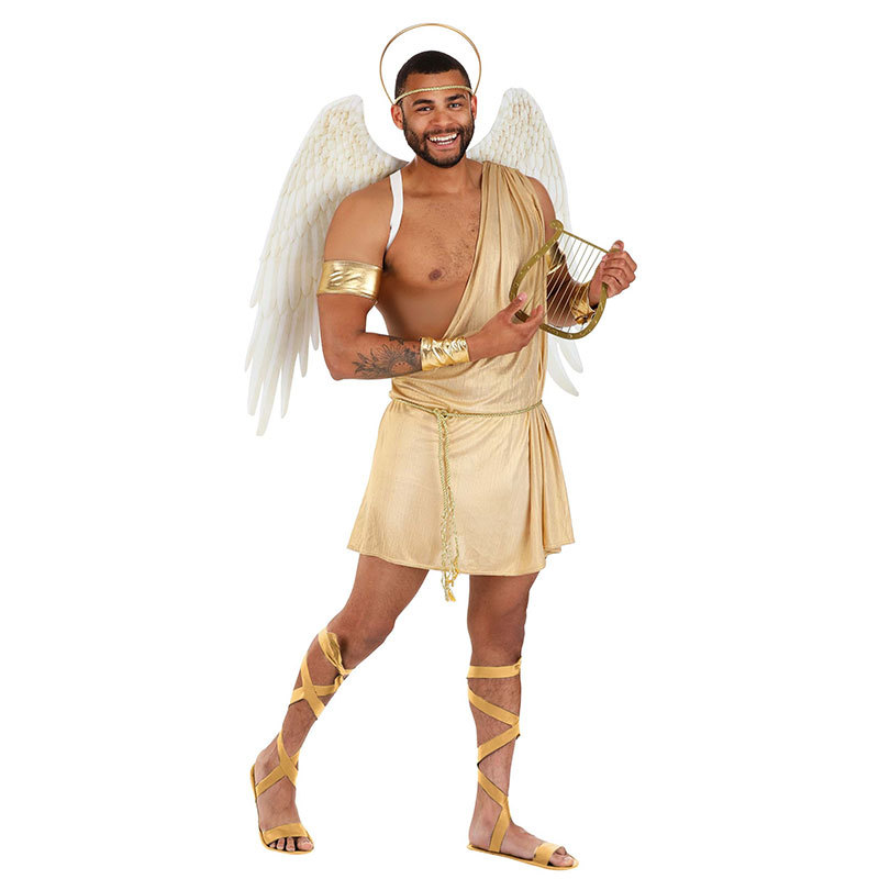 Cos Halloween Party Bar Party Stage Performance Adult Men's Sexy Angel Cupid Costume Cos Halloween Party Bar Party Stage Performance Adult Men's Sexy Angel Cupid Costume