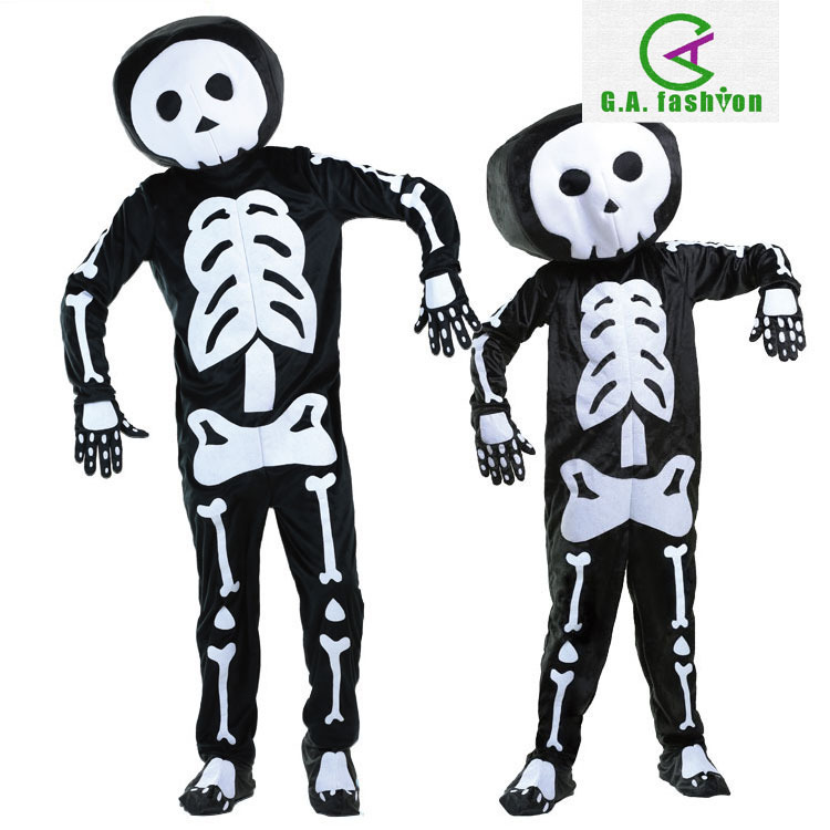 Halloween Ghost Festival Stage Performance Skeleton Demon Devil Role-Playing Cosplay Parent-Child Costumes