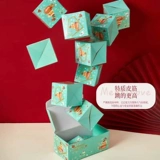 Сюрприз Bounce Box Red Envelope Creative Birthday Bute Box Box Bound Bounce Gift Box Ritual Folding Bombs Jump Box