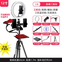 [Основная модель изображения] 1,7 метра штатив+звуковая карта вокальный набор+k Song Spons Soft Pipe Clip+Dual -Machine+12 -Inch Beauty Light Delief+Selfier