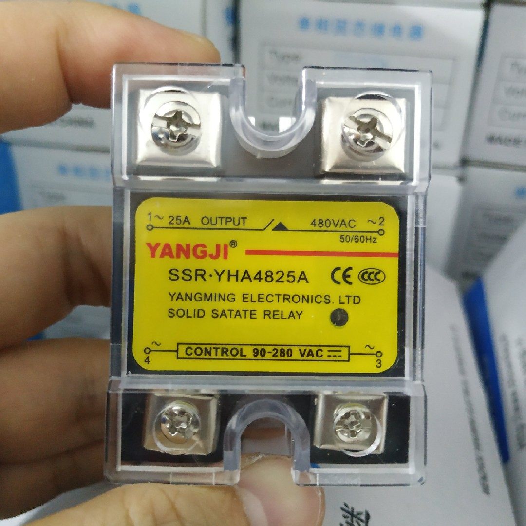 Yang Jianyji Single-phase AC solid-state relay YHA4825A (load 480V 25A) -Taobao