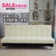 Đơn giản mục đích kép giường sofa lười vải sofa Jane châu Âu giường 1,8 căn hộ nhỏ cho thuê Futon - Ghế sô pha ghế sofa mây