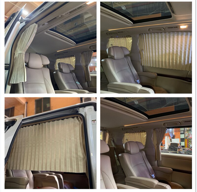 Suitable for Vellfire Alphard 10 Series, 20 Series, 30 Series Original Car Model Car Curtains
