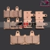 Kawasaki ZX-14R 06-15 năm GTR1400 08-15 năm Kim loại cơ sở Đồng trước và má phanh sau / miếng giá bố thắng xe máy honda Pad phanh