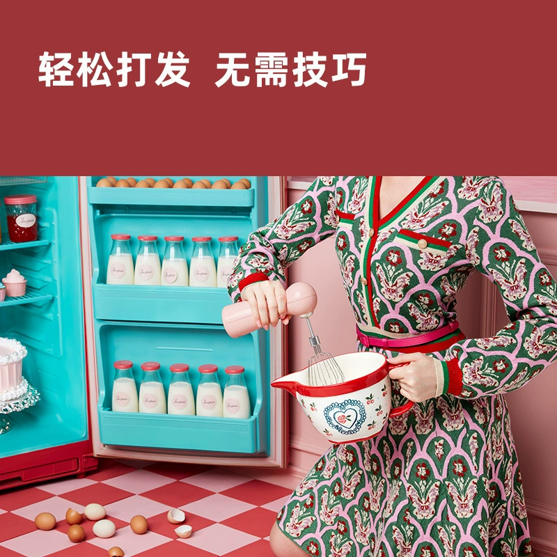 Thiết bị không dây số lượng lớn Máy trộn sạc đa chức năng gia dụng xuyên biên giới cầm tay và máy đánh trứng đánh kem bọt sữa mặt - Máy trộn điện