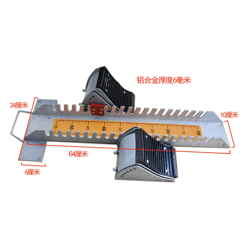 Aluminum alloy starter 4mm thickened aluminum alloy starter 6mm multi-function starter