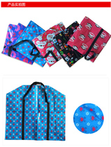 Extra large thick moving special bag Non-woven cartoon colorful waterproof bag Woven bag duffel bag