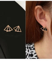 Треугольник, серьги