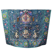 Sky blue restoration of the old Qing Dynasty robes Taoist high-gong robes Taoist uniforms class robes Xiaotai robes sutra robes Taoist robes