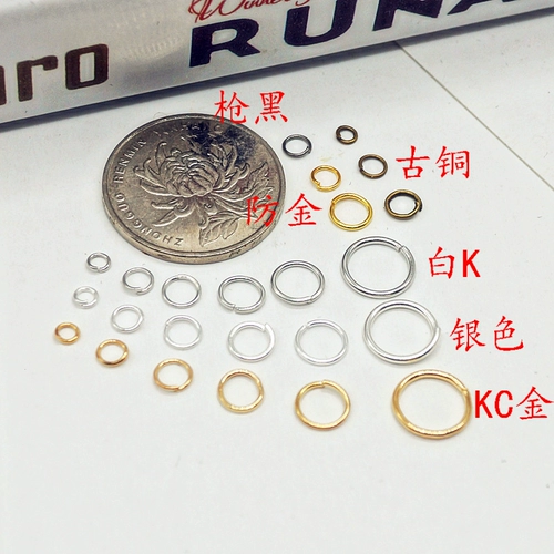 DIY Ювелирные аксессуары аксессуары для волос серьги Сервины Серьги Серьговые Сервица Ушная игла Материал Открытие серьги с одним кругом Железное кольцо