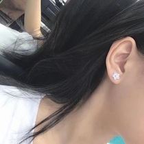 Art Qi Jewellery 18K Gold Cours Wedding Diamond Earrings Diamond Earrings Diamond Earrings Pendant Women 1 Carat Diamond