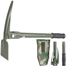  6411G104 Folding sapper pick Outdoor small portable multi-function cross ocean pick Mining steel pick