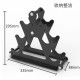 Dumbbell Rack for Home Fitness Exercises, Portable, Women's Steel Plate Multifunctional Storage Rack for Placing Three Pairs of Dumbbells