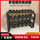 Gym Commercial Dumbbell Rack Home Storage Rack Thickened Carbon Steel American-Style Gym Dumbbell Rack Vertical Double-Layer Dumbbell Rack