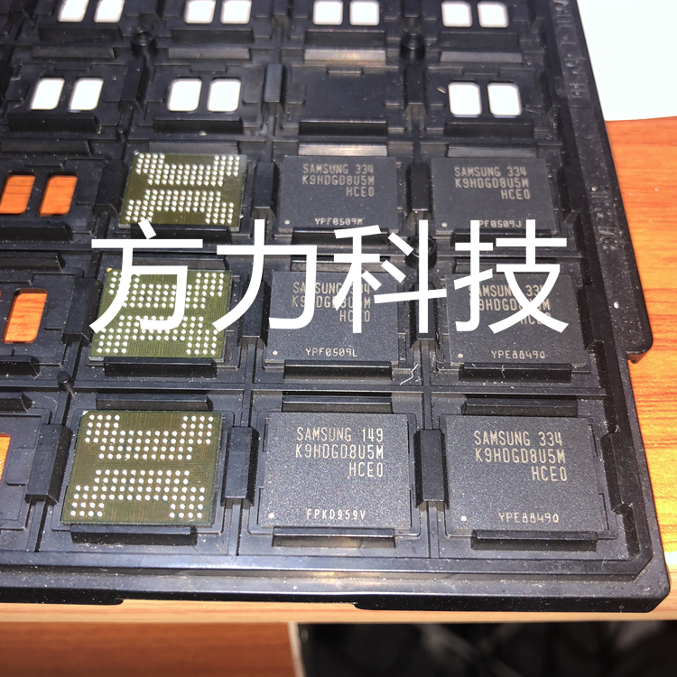 K9HDGD8U5M-HCE0 Samsung 16g MLC memory chip BGA136 supports IS903 master