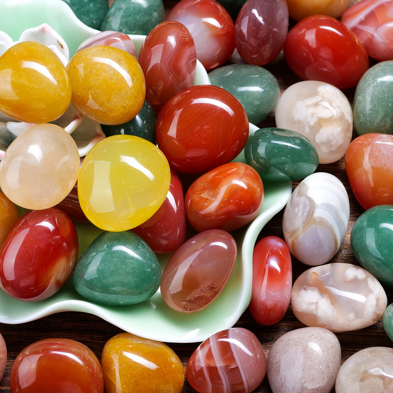 Natural Nanjing Rain Flower Stone for Landscaping, Aquarium Stone, Surface Stone, Bottom Stone, Agate Pebbles, Colorful Flower Pots, Hydroponics