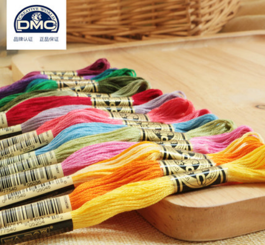 DMC Cross embroidered line Arrt117 series 25 cotton thread France original imported pat on note line number-Taobao