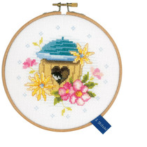 Vervaco PN-0151943 Bird house (including embroidery stretch) Cross stitch kit Non-finished