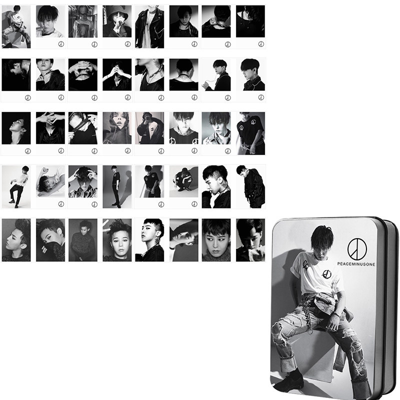 KPOP Bigbang GD T.O.P G-DRAGON TAEYANG DAESUNG 40pcs Polaroid LOMO