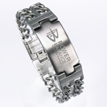 Ba Neng Energy Bracelet New Titanium Steel Energy Bracelet Ba Neng Necklace Power Balance Necklace Valentines Day