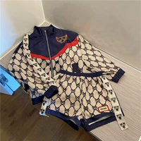 Спортивный костюм, модный комплект, ретро бейсбольная форма, коллекция 2021