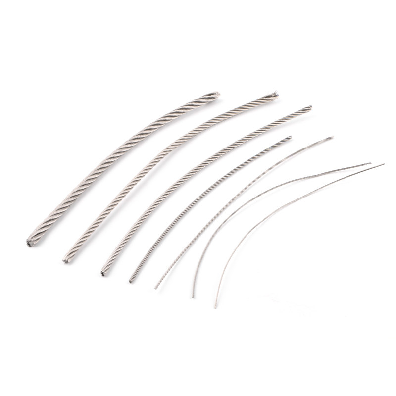 304 new stainless steel ladle plastic soft fine steel wire rope 2 packs 3 packs of glue clothesline-Taobao