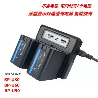 BP-U30 U60 U90 Battery Charger PMW-100 280 X160 FS5 FS7 EX280 Camera