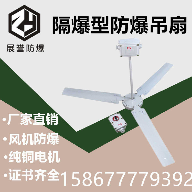 Explosion-proof ceiling fan BFC-1200 1400 BAS58 fan explosion-proof electric fan 220V 1 2 m 1 4 m