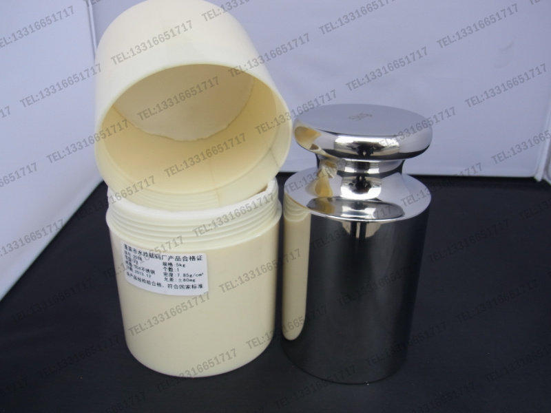 不锈钢 砝码/天平校正标定/标准砝码 F2等级 5KG 5000G