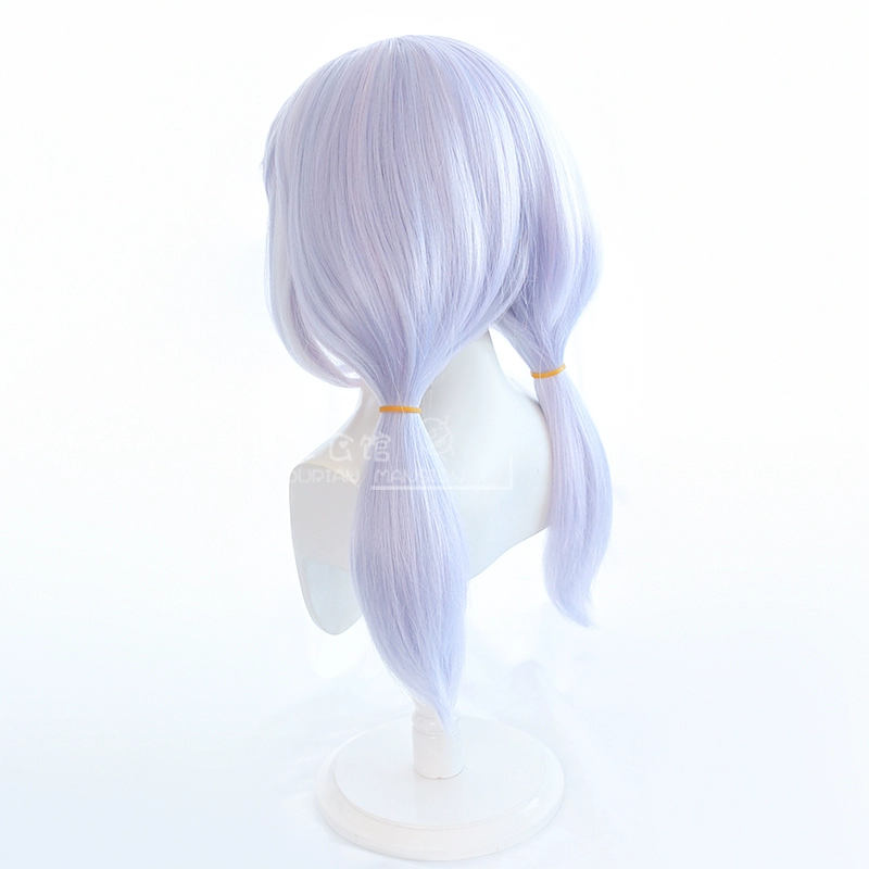 [Sầu riêng] Genshin Sigwen cos tóc giả Fontaine mái vòm da đầu hỗn hợp lụa nổi bật trò chơi cosplay