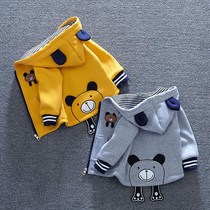 Childrens clothing Baby autumn and winter jacket blouses in spring clothing zipped shirts for men and women with velvet baby boy 1-2-3-4-5-6 years old