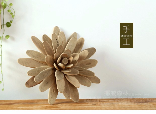 Bắc Âu retro log sen nhà phòng khách tủ rượu tủ trang trí sáng tạo đồ trang trí Trung Quốc Zen nghiên cứu nội thất phòng đồ trang trí phòng khách