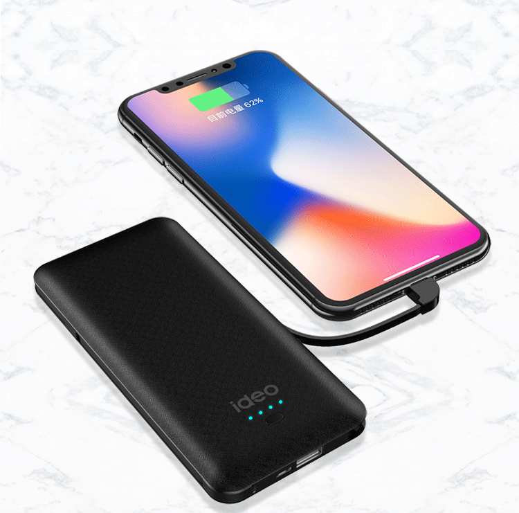 Sức mạnh di động đi kèm với dòng ba trong một có cắm Apple iphone Huawei typec sạc ba dòng di động - Ngân hàng điện thoại di động xiaomi gen 3 pro
