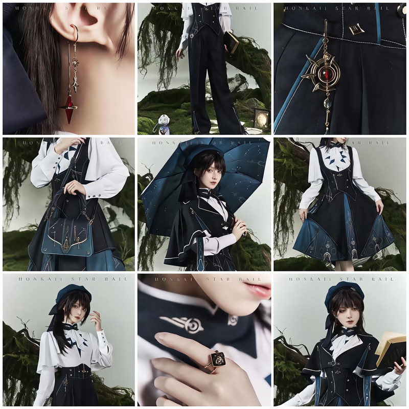 【Honkai: Star Rail】That Summer Theme Impression Series Cloak, Beret, Skirt, Folding Umbrella 【Honkai: Star Rail】That Summer Theme Impression Series Cloak, Beret, Skirt, Folding Umbrella