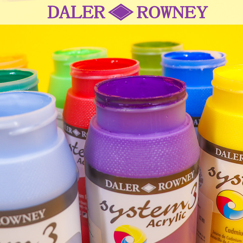 Chochen acrylic pigment British imported screen printing pigment Dalaroni acrylic pigment System3 screen printing